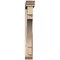 Ekena Millwork Merced Traditional Smooth Bracket w/ Offset Brace, Douglas Fir, 5 1/2"W x 36"D x 40"H BKT0604X36X40MRC01SDF - alternate 3